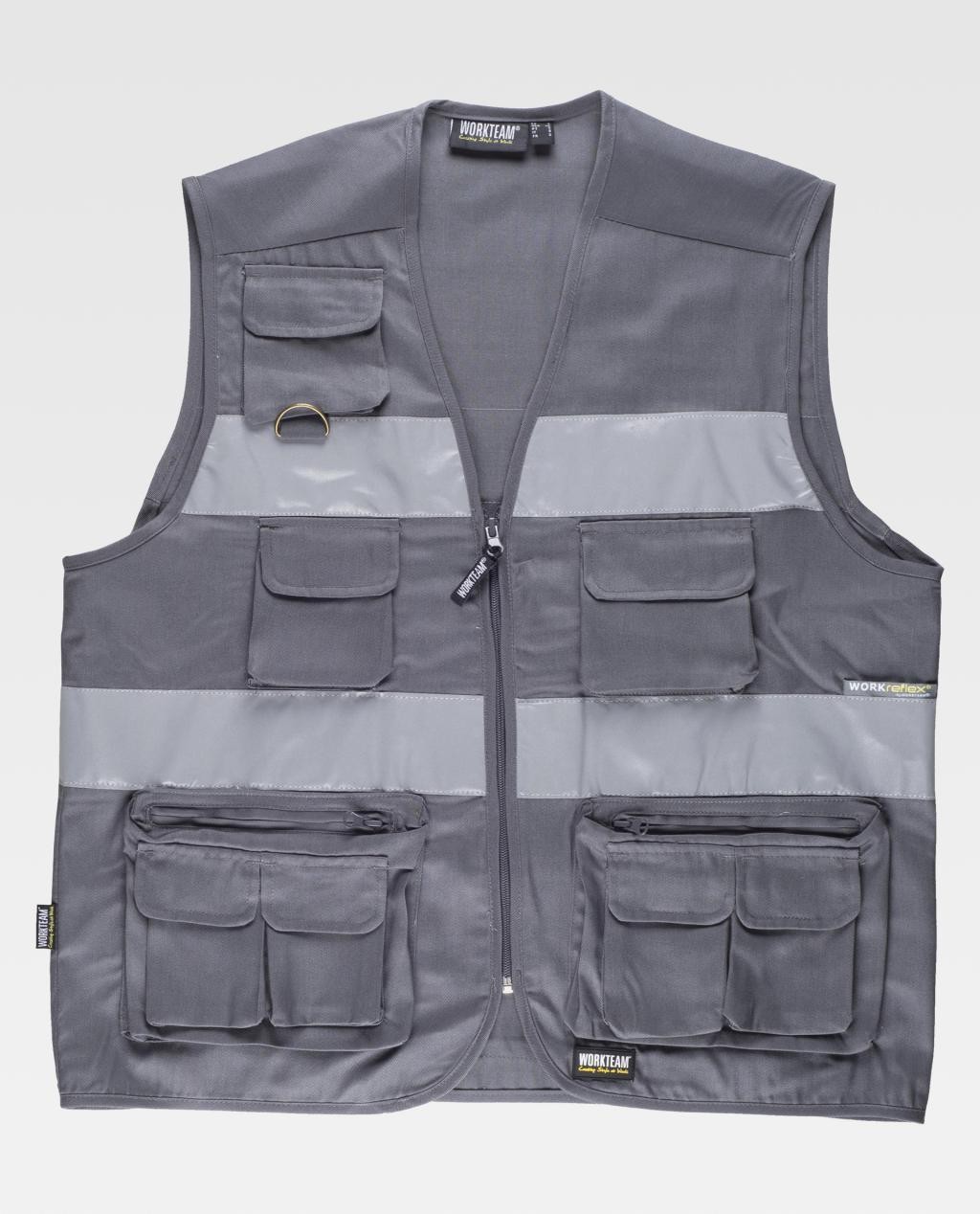 Gilet da Lavoro Safari Multitasche S3107 - Workteam