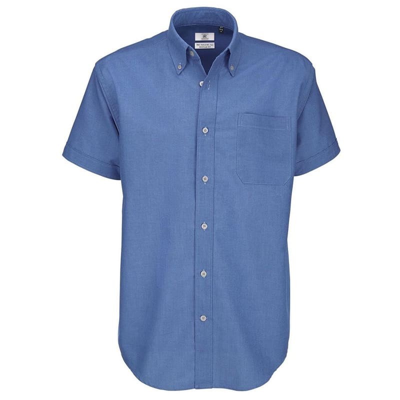 Camicia Da Lavoro Oxford SSL Manica Corta B&C Collection - BCSMO02