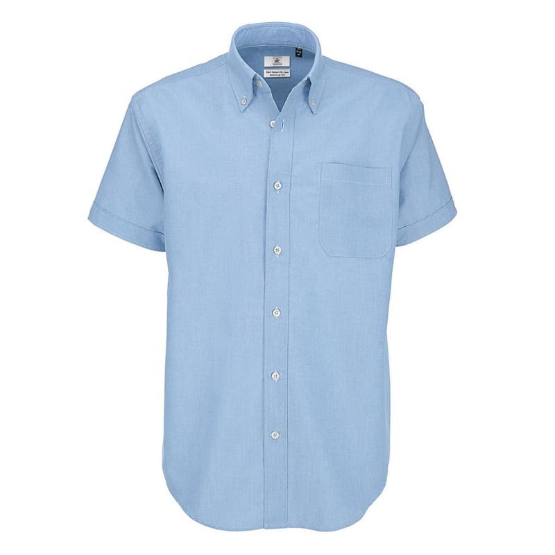 Camicia Da Lavoro Oxford SSL Manica Corta B&C Collection - BCSMO02