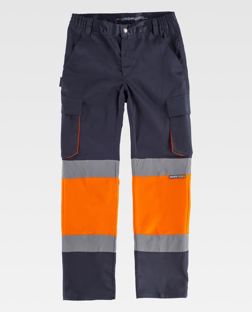 Pantalone da Lavoro Bicolore Alta Visibilit� C3218 - Workteam