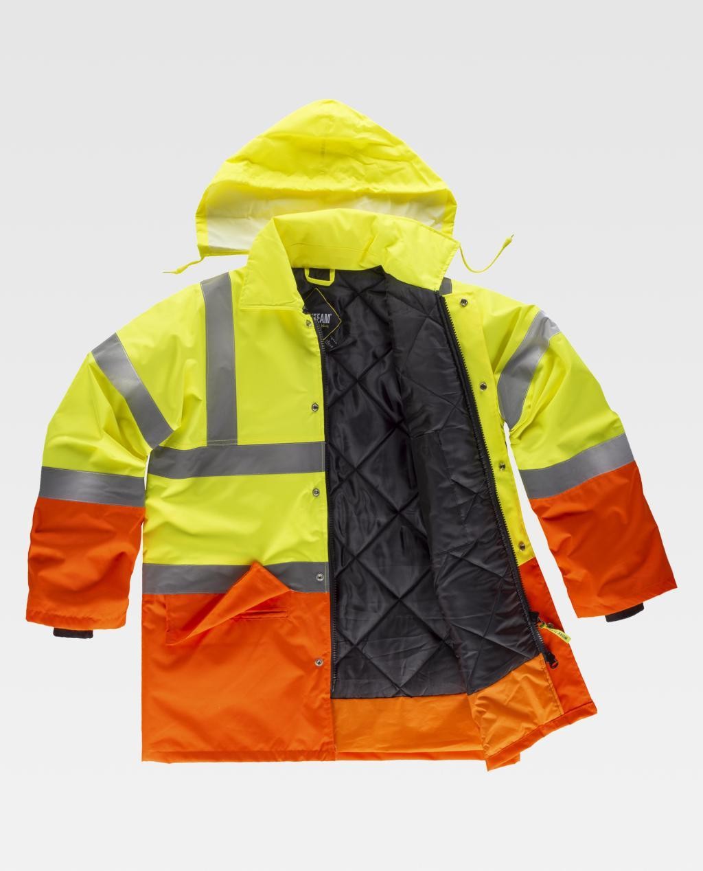 Parka da Lavoro Imbottito Alta Visibilit� C3716 - Workteam