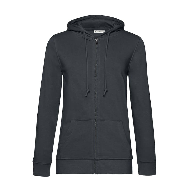 Felpa Da Lavoro con Cappuccio e Zip Intera da Donna B&C Collection - BCWW36B