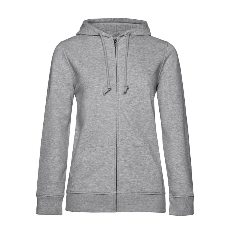 Felpa Da Lavoro con Cappuccio e Zip Intera da Donna B&C Collection - BCWW36B
