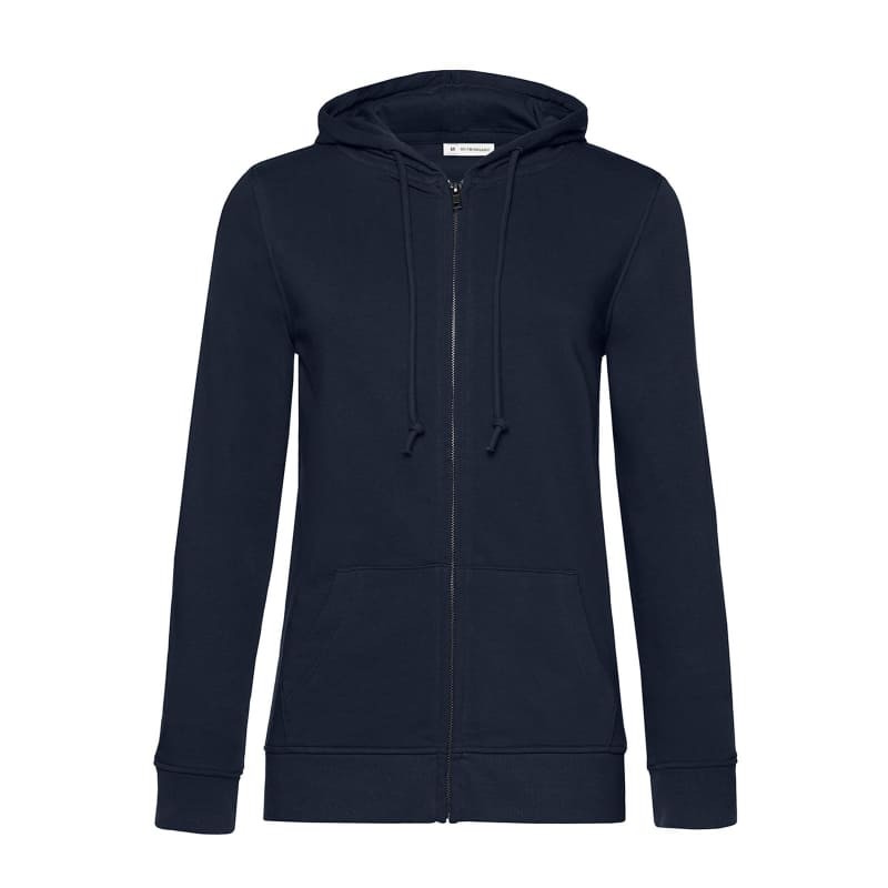 Felpa Da Lavoro con Cappuccio e Zip Intera da Donna B&C Collection - BCWW36B