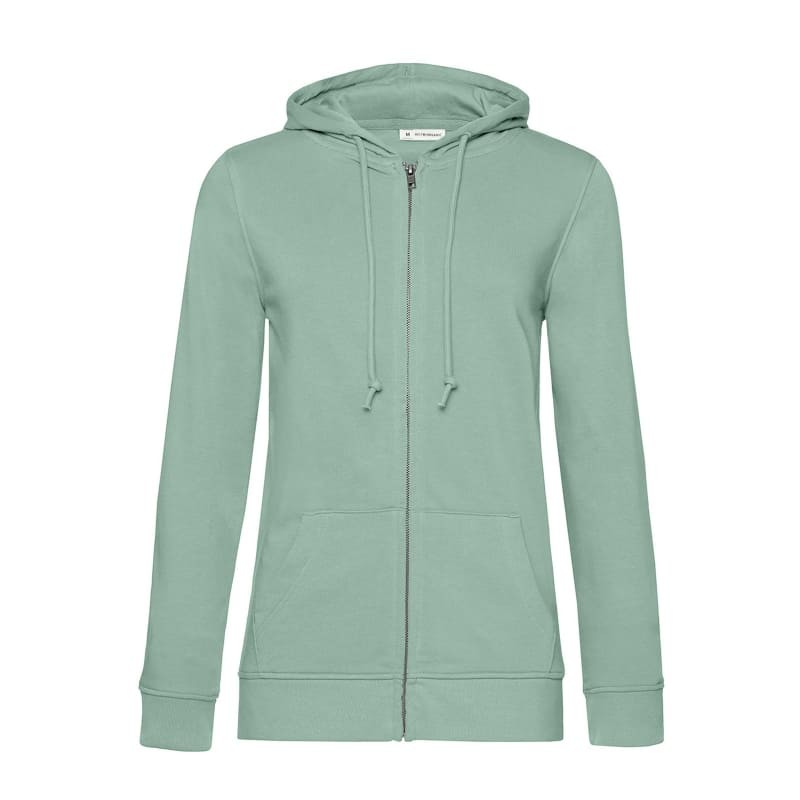 Felpa Da Lavoro con Cappuccio e Zip Intera da Donna B&C Collection - BCWW36B
