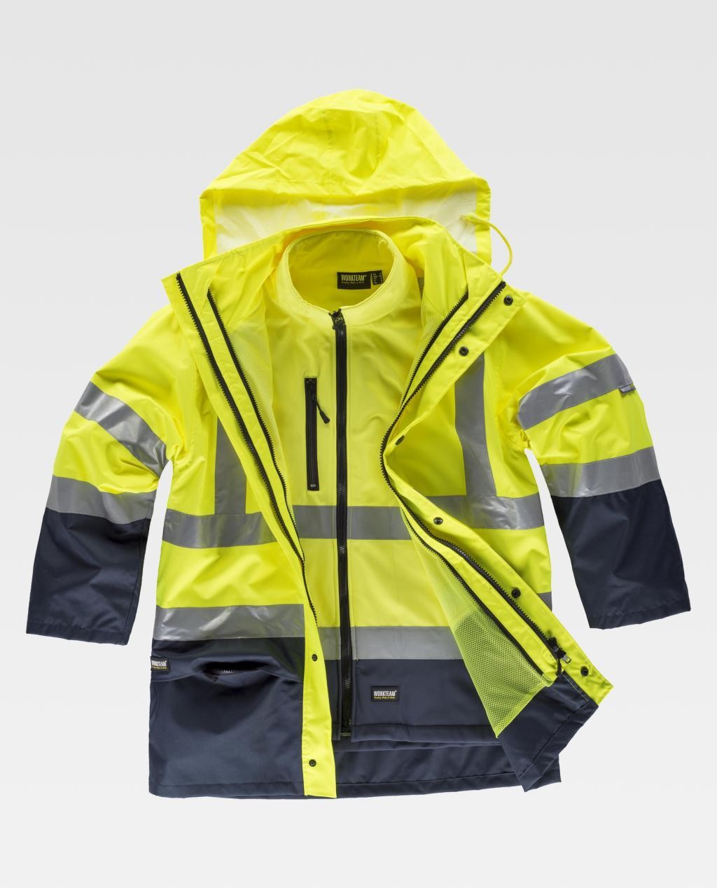 Parka da Lavoro Alta Visibilit� C3745 - Workteam