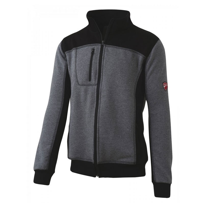 Felpa da Lavoro Ducati Workwear a Mezza Zip INN-PODIUM