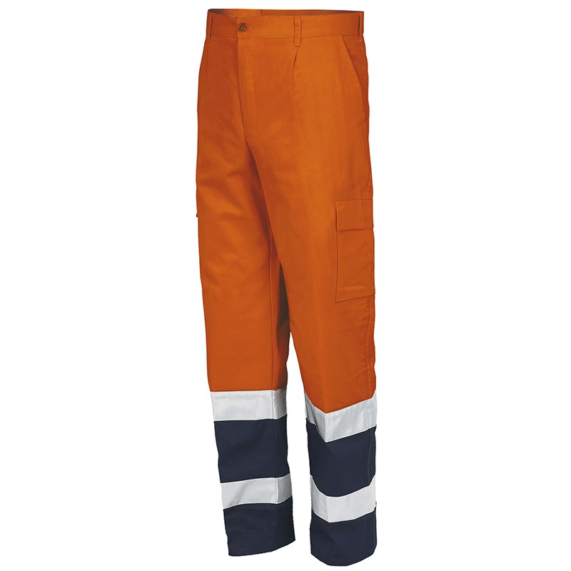 Pantalone da Lavoro Alta Visibilit� Multitasche Issa Line AV 8430N