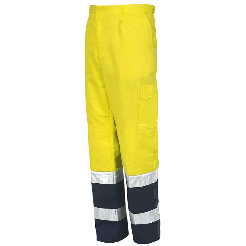Pantalone da Lavoro Alta Visibilit� Multitasche Issa Line AV 8430N