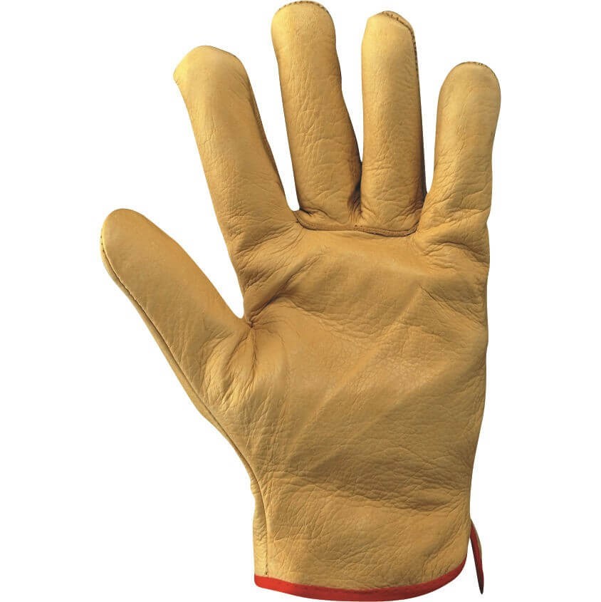 Guanti da lavoro in Pelle Fiore Bovino Felpati Invernali - 218