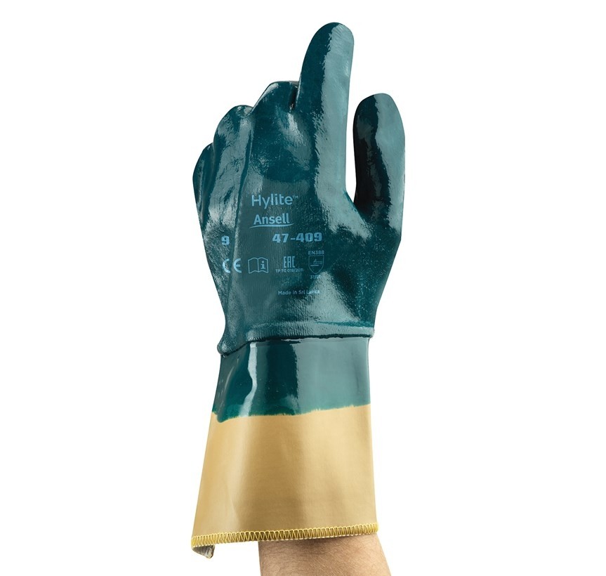 12 Paia - Guanti Da Lavoro ANSELL Hylite 47-409