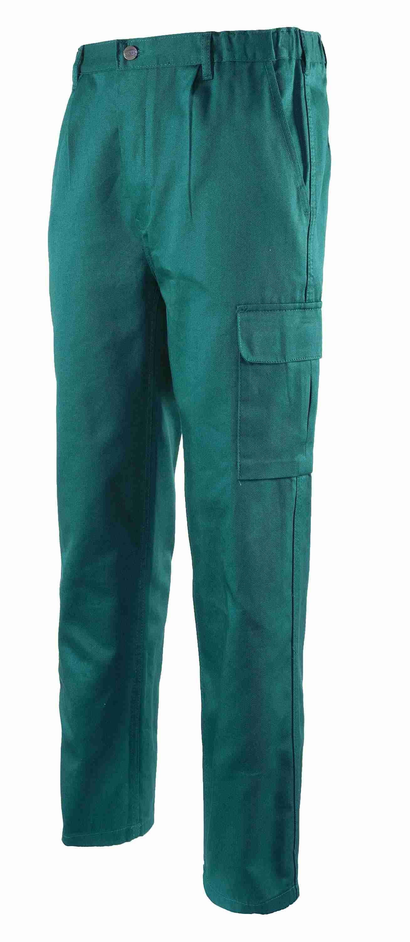 Pantaloni da Lavoro Multitasche 100% cotone Logica 9030BLU-L