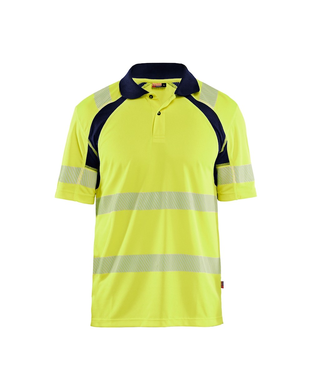 Polo da Lavoro Alta Visibilit� Blaklader protezione raggi UV maniche corte 359510133389L