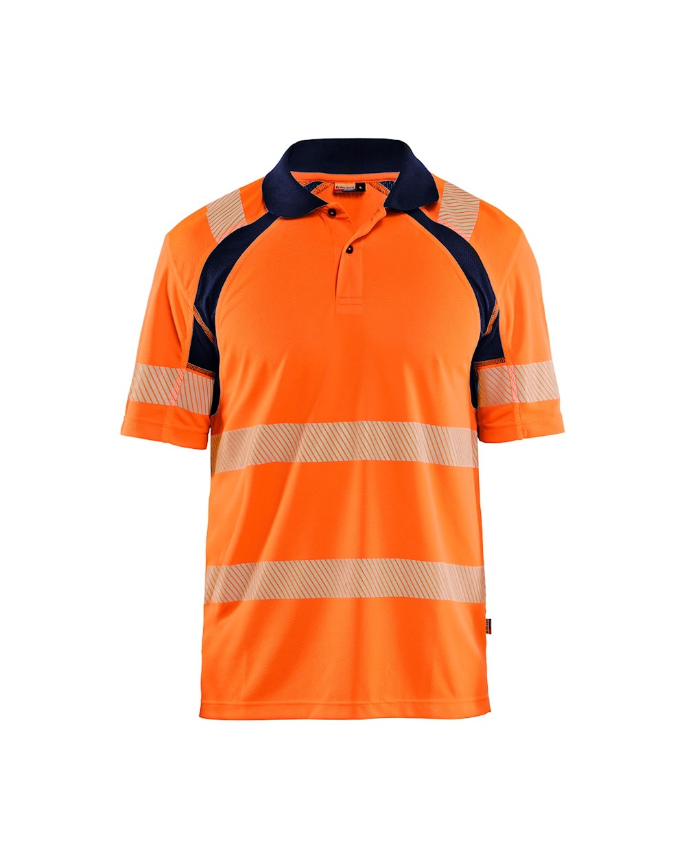 Polo da Lavoro Alta Visibilit� Blaklader protezione raggi UV maniche corte 359510133389L
