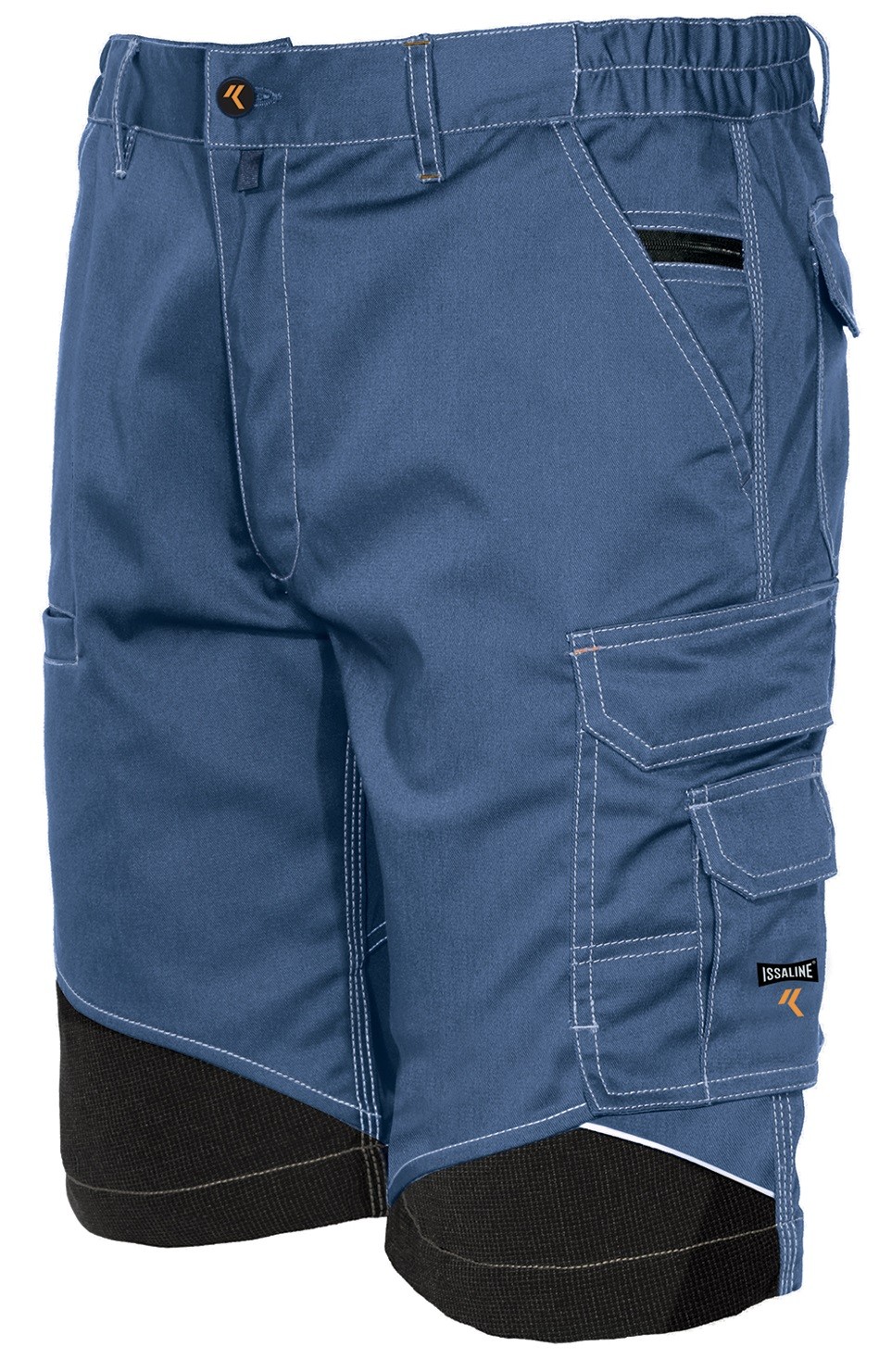 Bermuda da lavoro Extreme ISSA Line Bicolore Multitasche Stretch 8834B