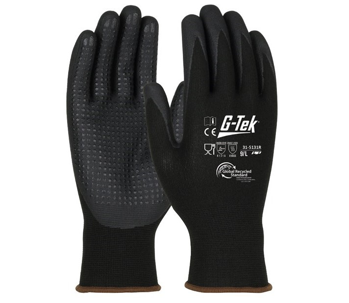 12 Paia - Guanti da lavoro G-Tek 3RX 31-5131R