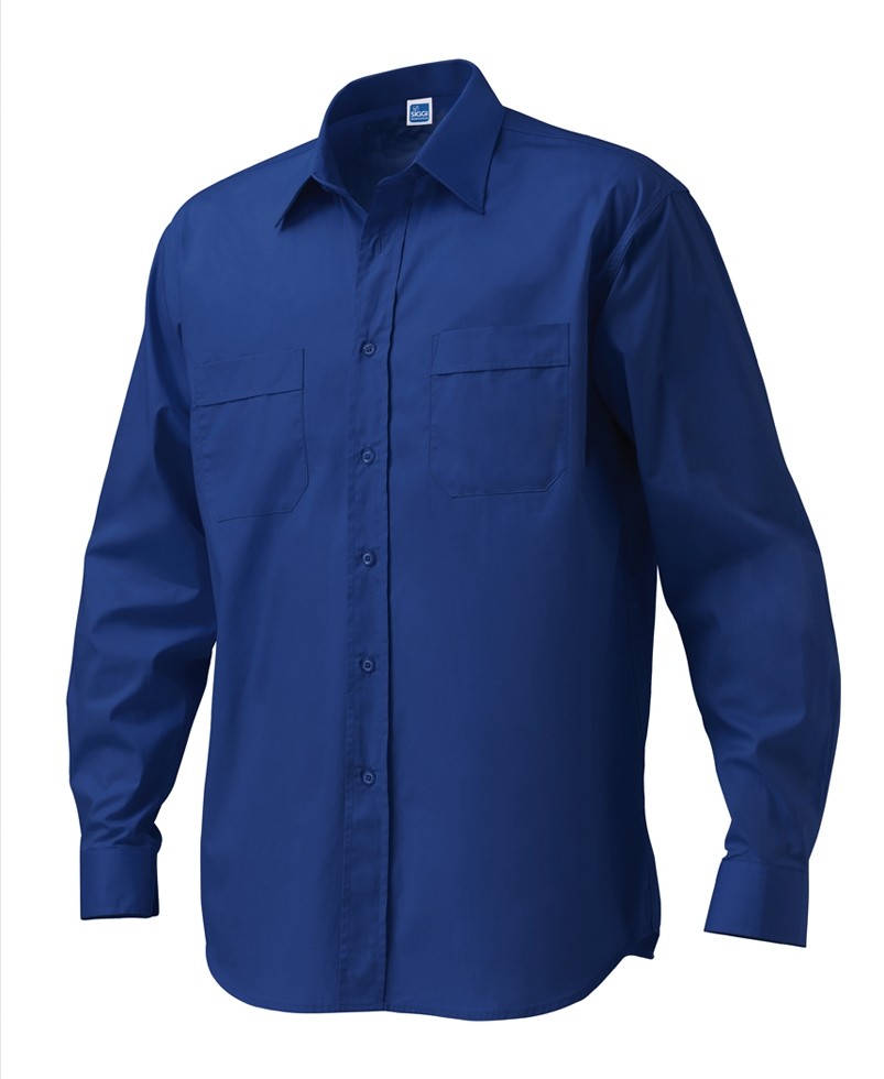 Camicia da Lavoro Manica Lunga King Siggi 100% Cotone