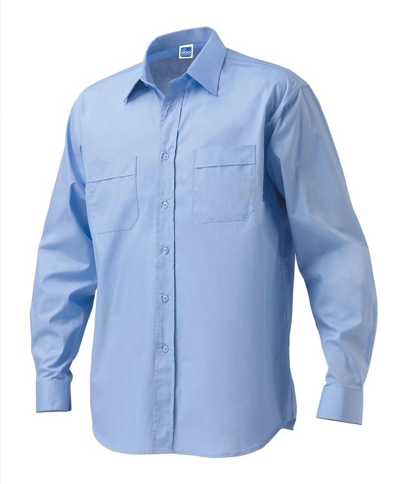 Camicia da Lavoro Manica Lunga King Siggi 100% Cotone