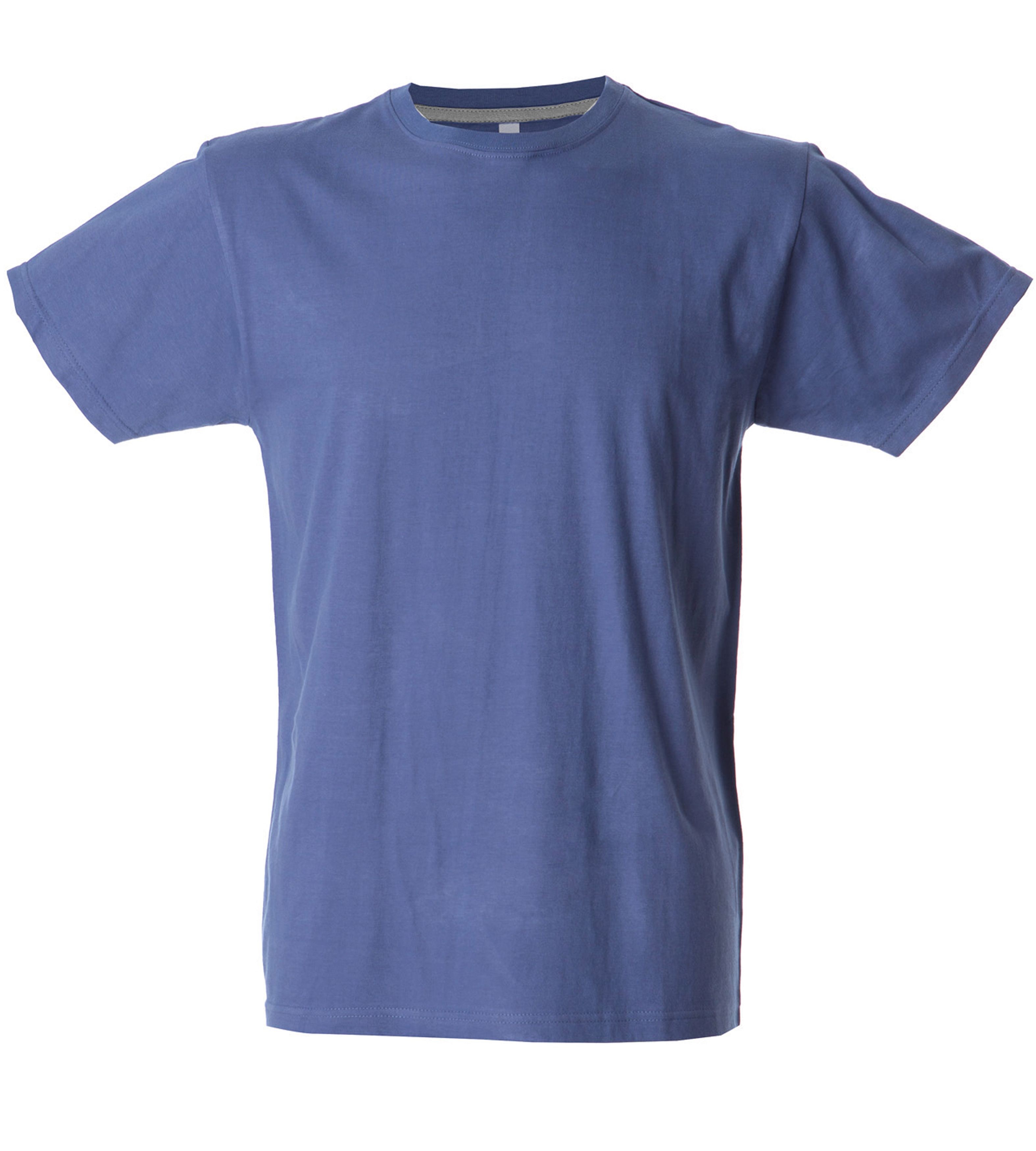 5 Pezzi - T-Shirt girocollo da Lavoro 100% Cotone JRC New Maldive 994280