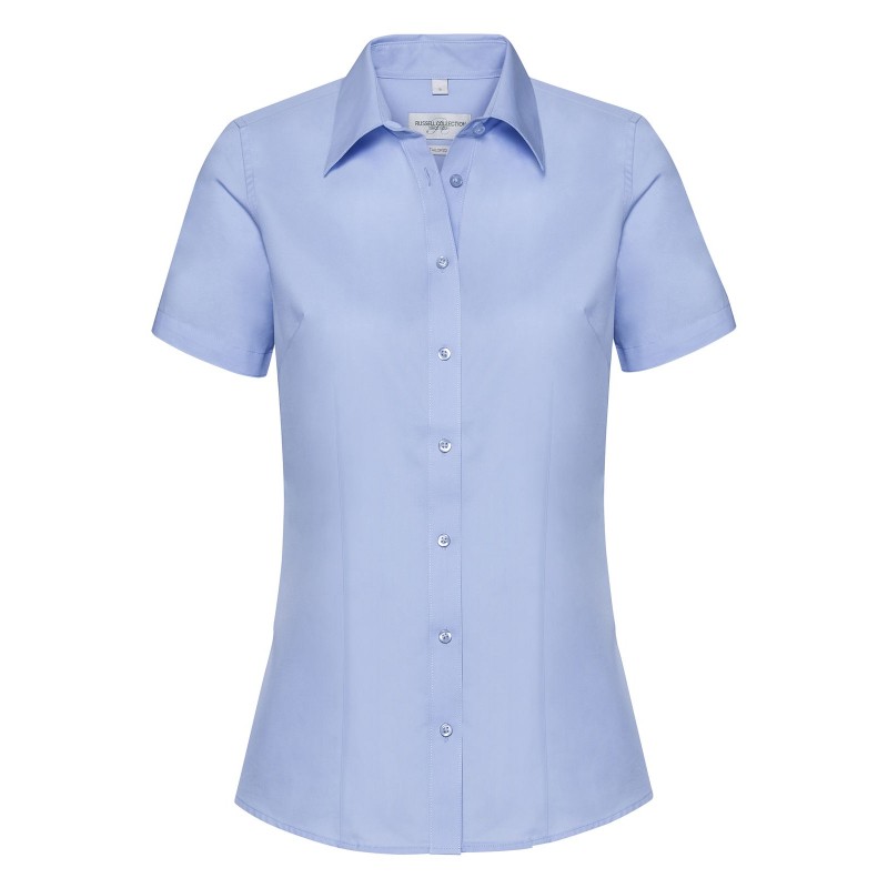Camicia Da Lavoro Colmax a Maniche Corte da Donna Russell - JE973F