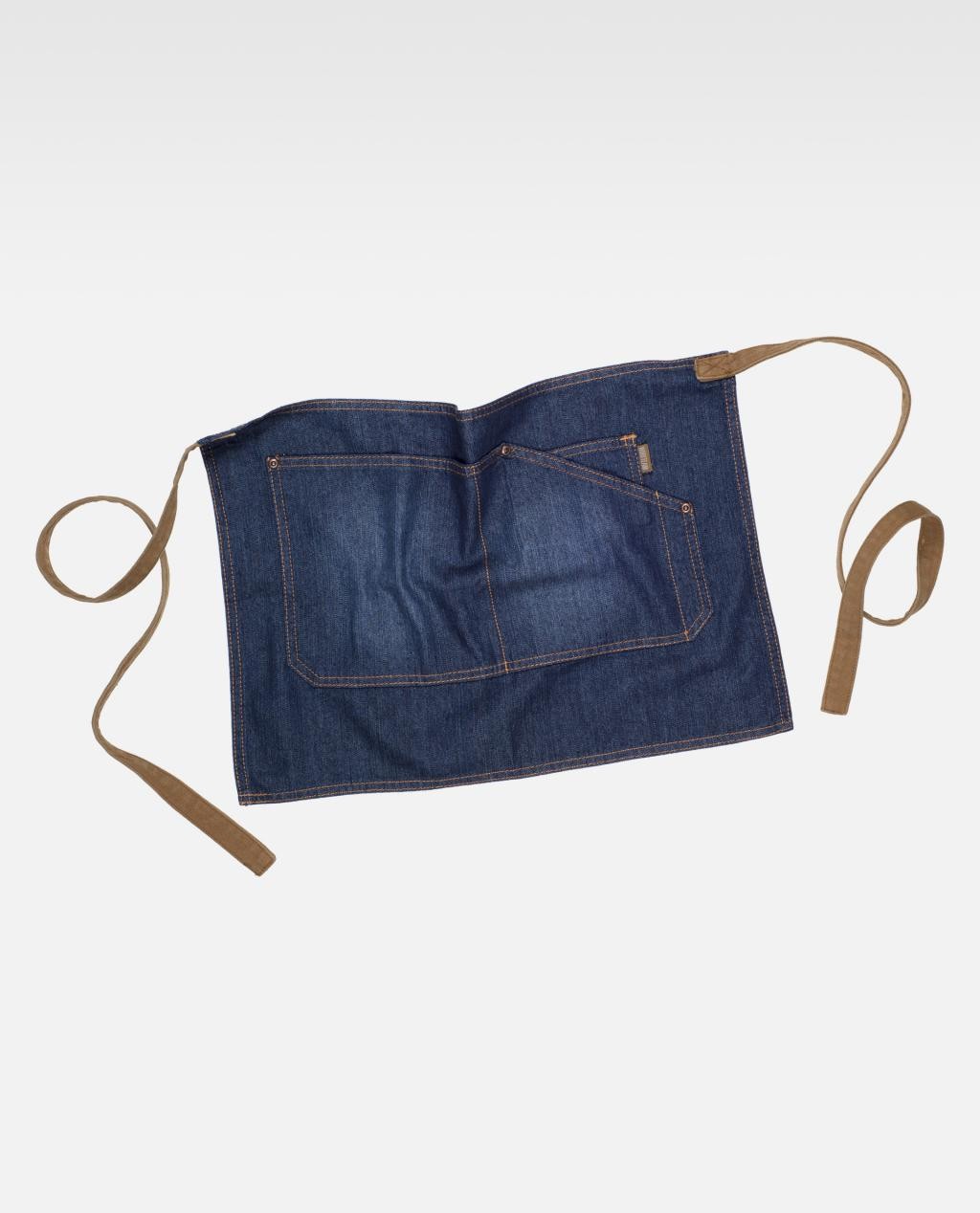 Grambiule da Lavoro Workteam Jeans Corto M711