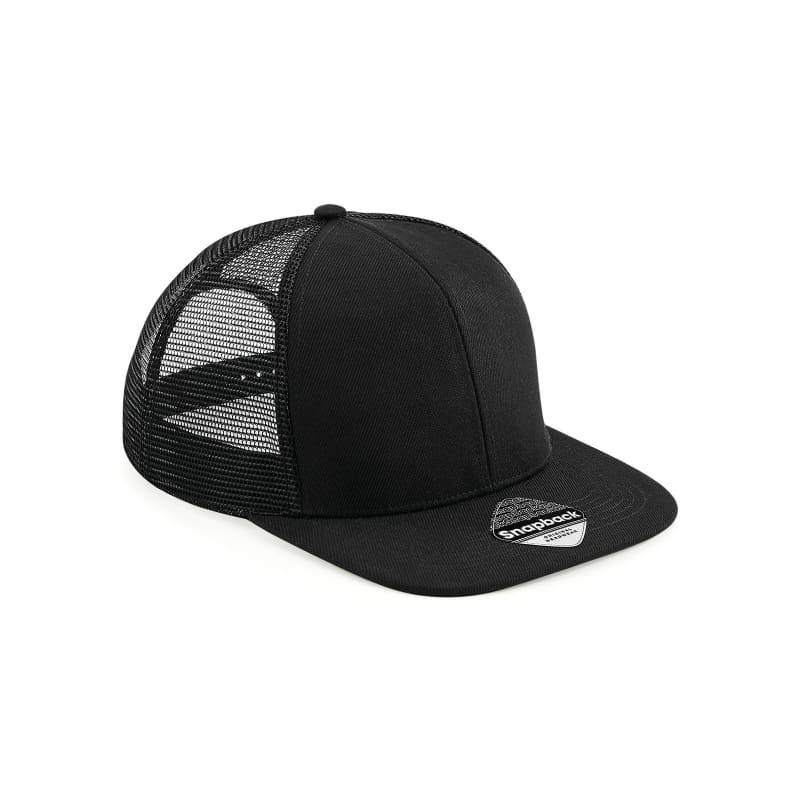 Cappello Original Flat Peak 6 Pan. Trucker Beechfield - B664