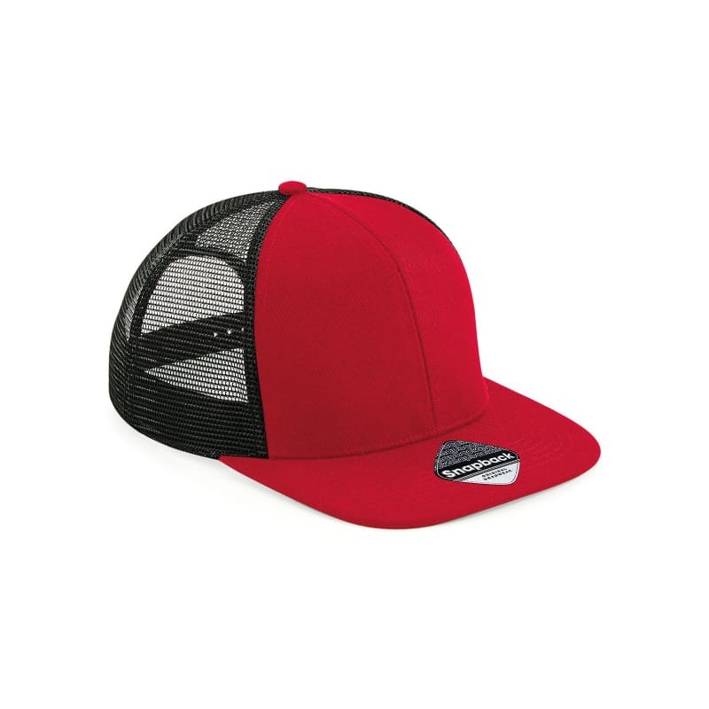 Cappello Original Flat Peak 6 Pan. Trucker Beechfield - B664