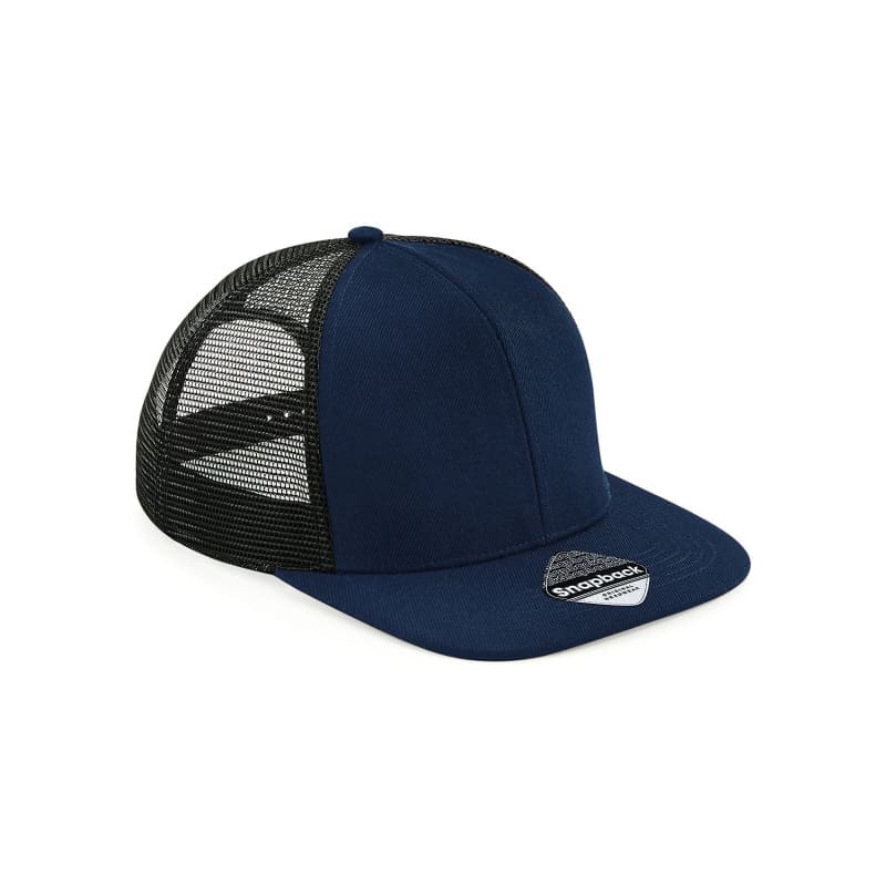 Cappello Original Flat Peak 6 Pan. Trucker Beechfield - B664