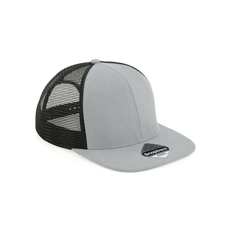 Cappello Original Flat Peak 6 Pan. Trucker Beechfield - B664