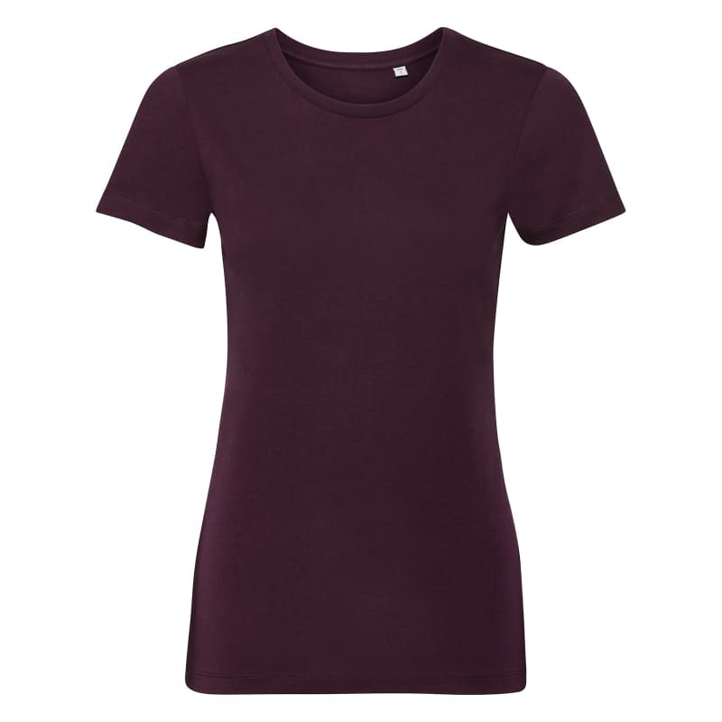 T-shirt Da Lavoro in Puro Biologico da Donna Russell - JE108F