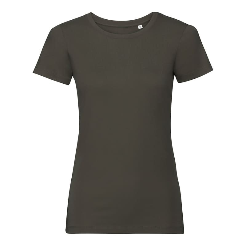 T-shirt Da Lavoro in Puro Biologico da Donna Russell - JE108F