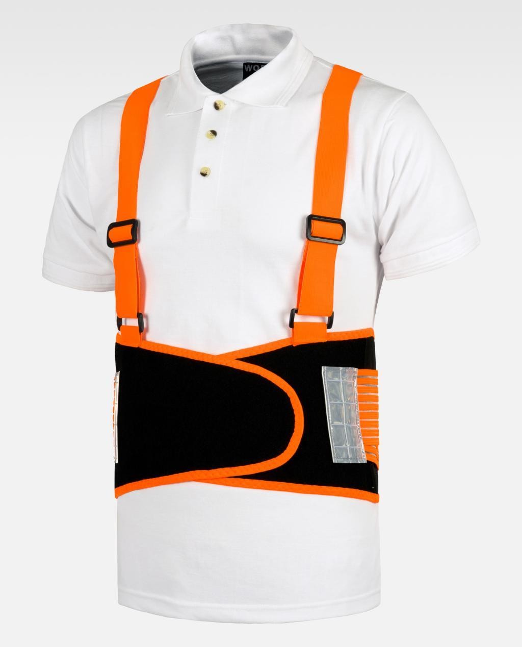 Cintura Lombare Elastica con Bratelle Regolabili WFA305 - Workteam