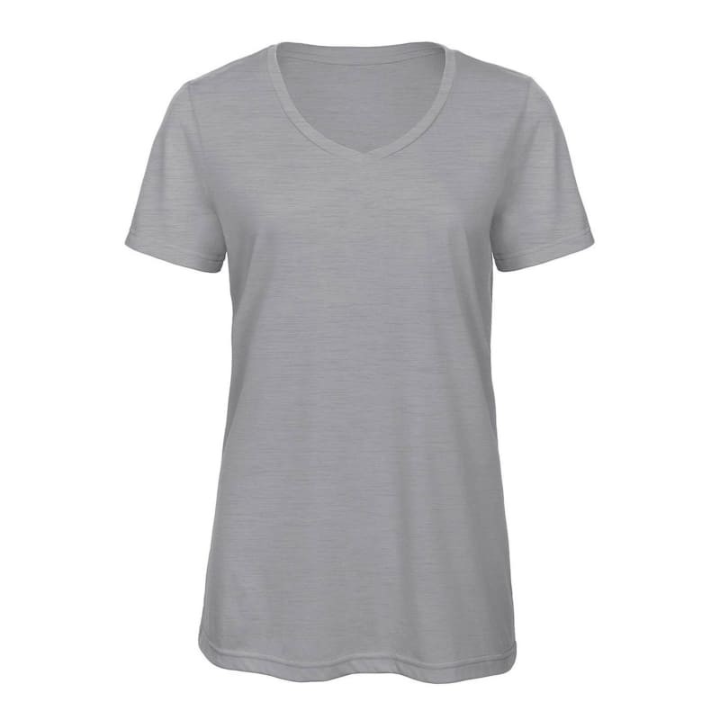 T-shirt Da Lavoro V Triblend Manica Corta da Donna B&C Collection - BCTW058
