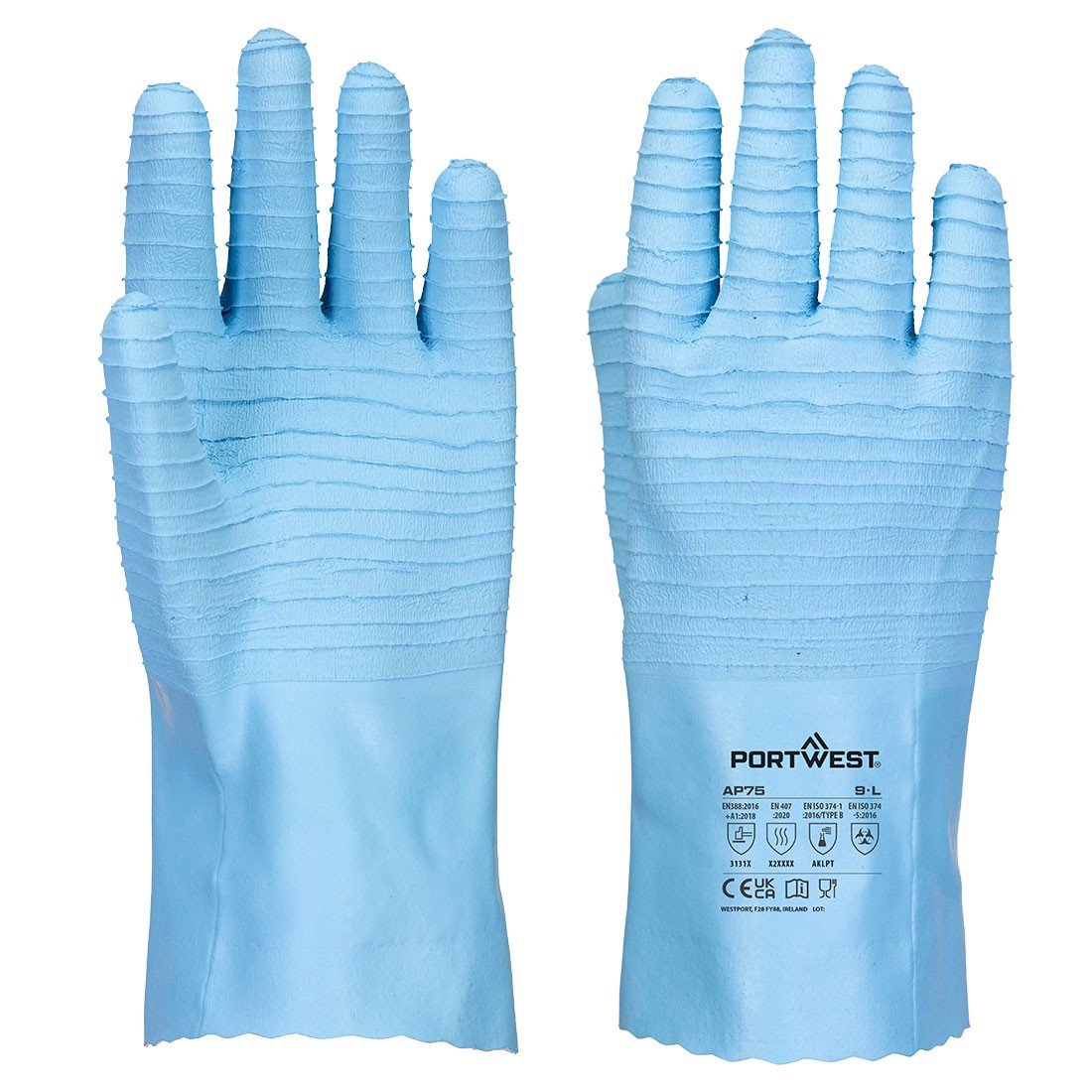 Guanti da Lavoro in Lattice Antitaglio Anticalore Portwest AP75