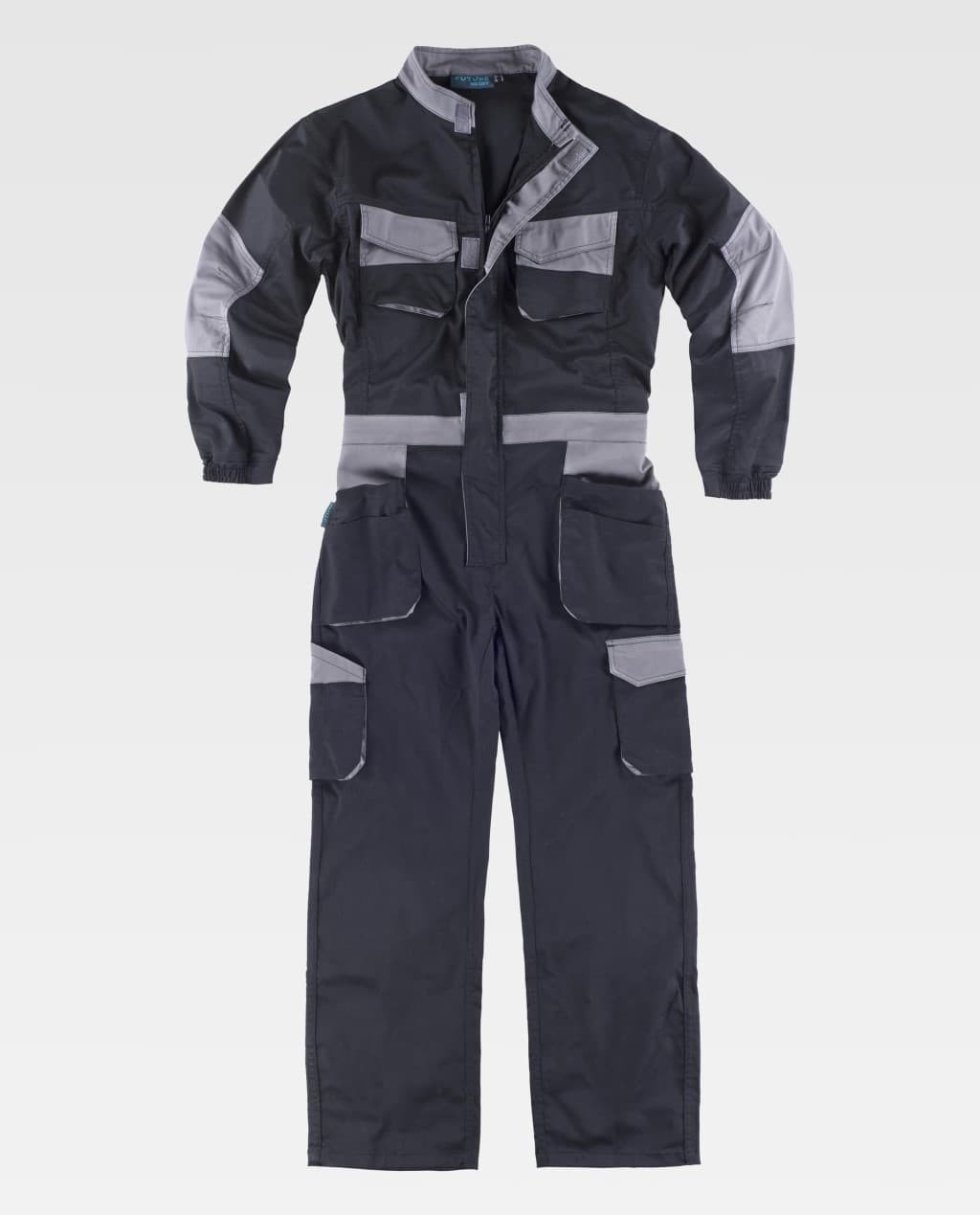 Tuta da Lavoro Workteam Multitasche Elasticizzata WF2620