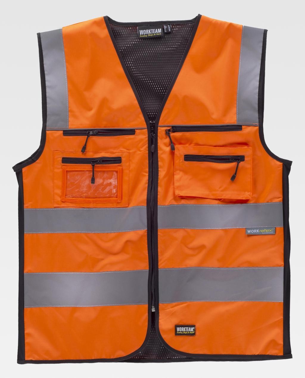 Gilet da Lavoro Combinato Alta Visibilit� C2901 - Workteam
