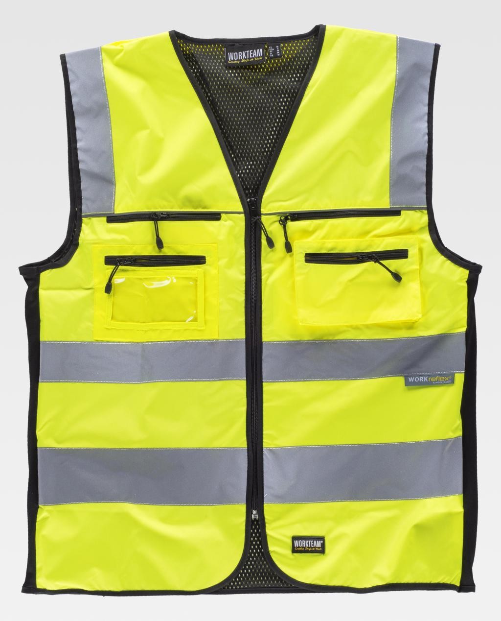 Gilet da Lavoro Combinato Alta Visibilit� C2901 - Workteam