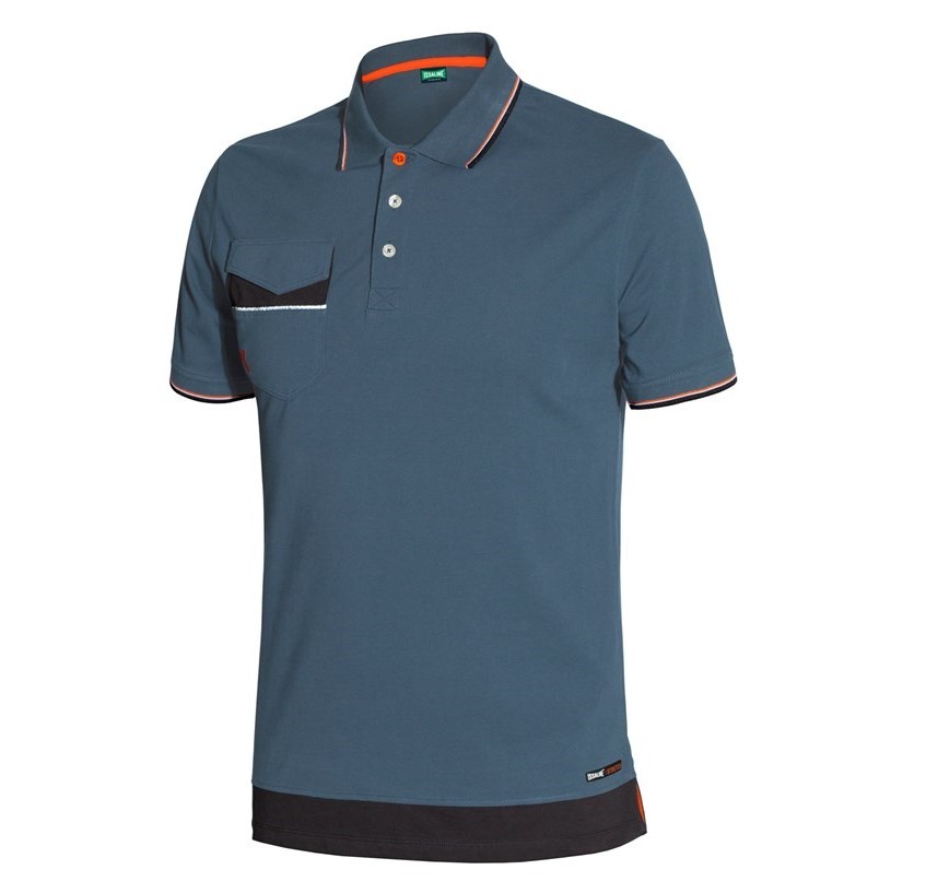 Polo da lavoro Stretch Issa Line Boom 8815B