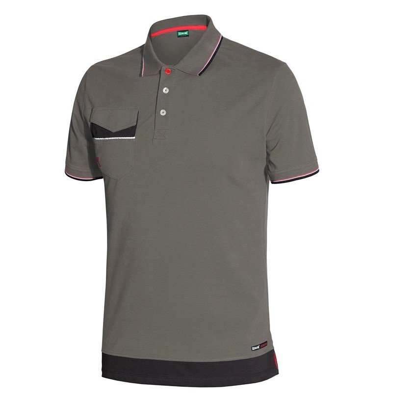Polo da lavoro Stretch Issa Line Boom 8815B