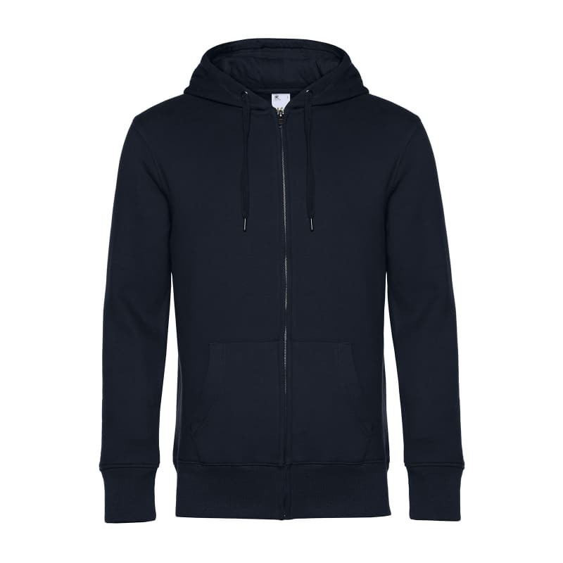 Felpa Da Lavoro King con Cappuccio e Zip Lunga B&C Collection - BCWU03K