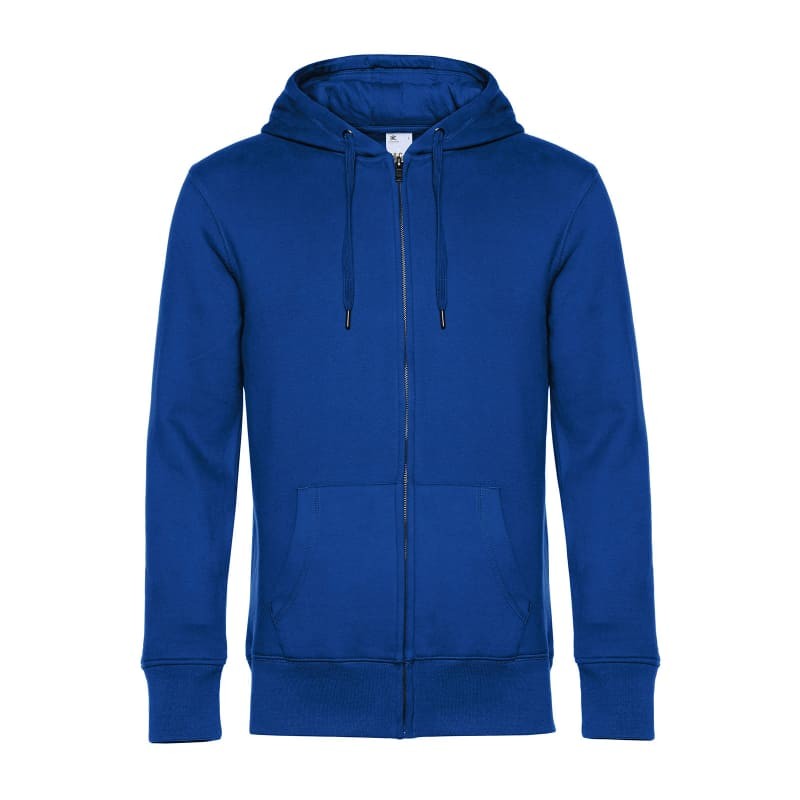 Felpa Da Lavoro King con Cappuccio e Zip Lunga B&C Collection - BCWU03K