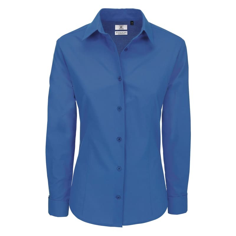 Camicia Da Lavoro Heritage Manica Lunga da Donna B&C Collection - BCSWP43