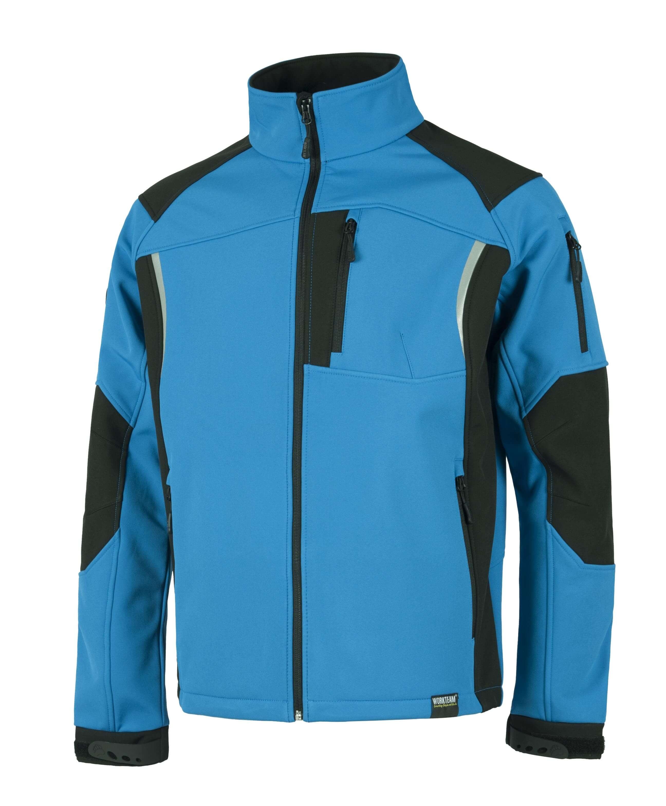 Giacca Workshell combinata con cerniera in nylon - Workteam