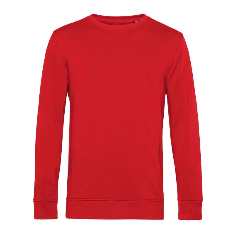 Felpa Da Lavoro Organic Crew Neck B&C Collection - BCWU31B