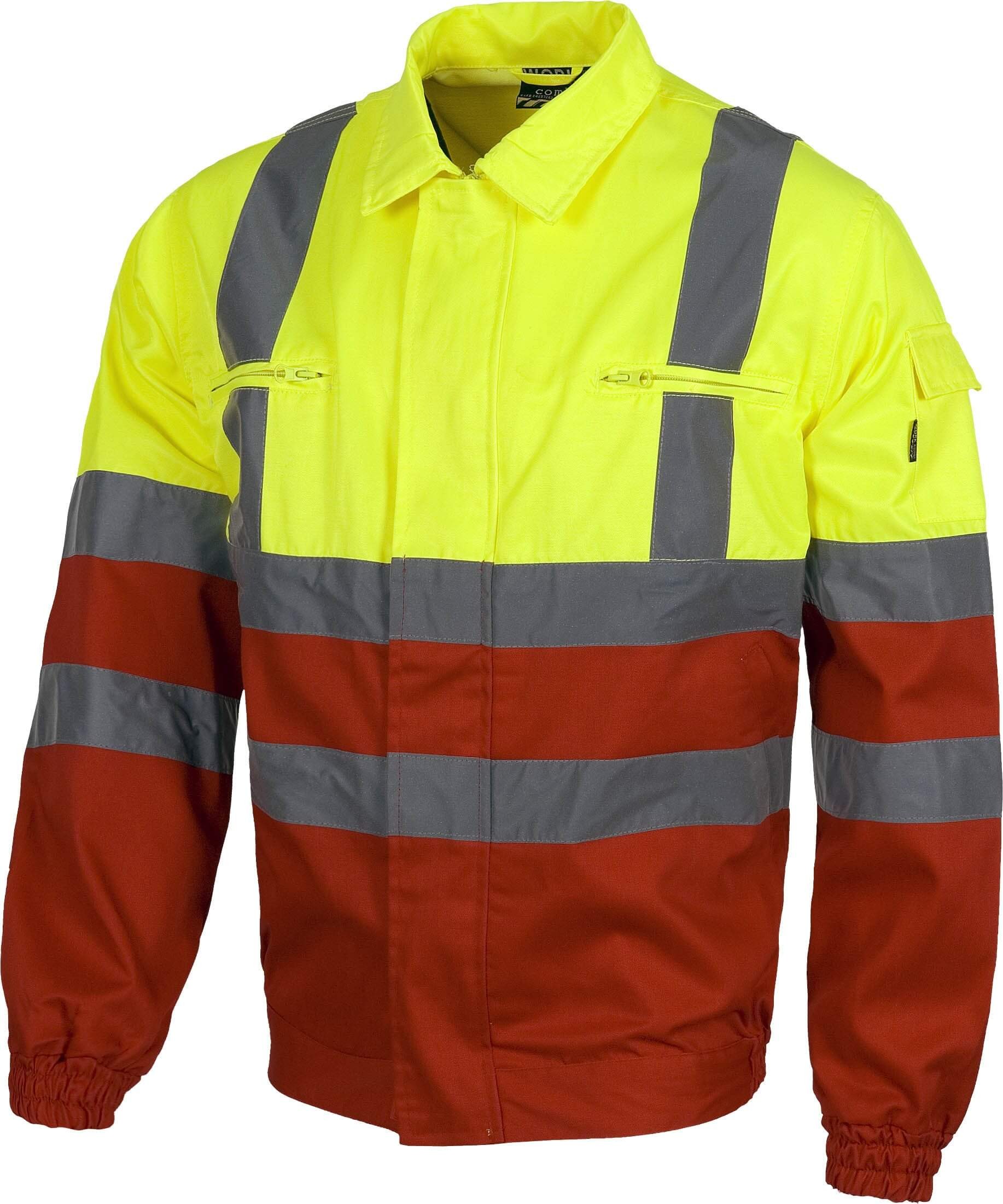 Giacca ad Alta visibilit� in Cotone e Poliestere - Workteam C3311