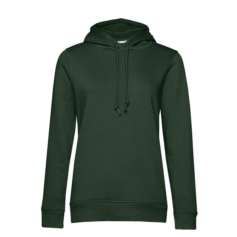 Felpa Da Lavoro Organic Hooded con Cappuccio da Donna B&C Collection - BCWW34B