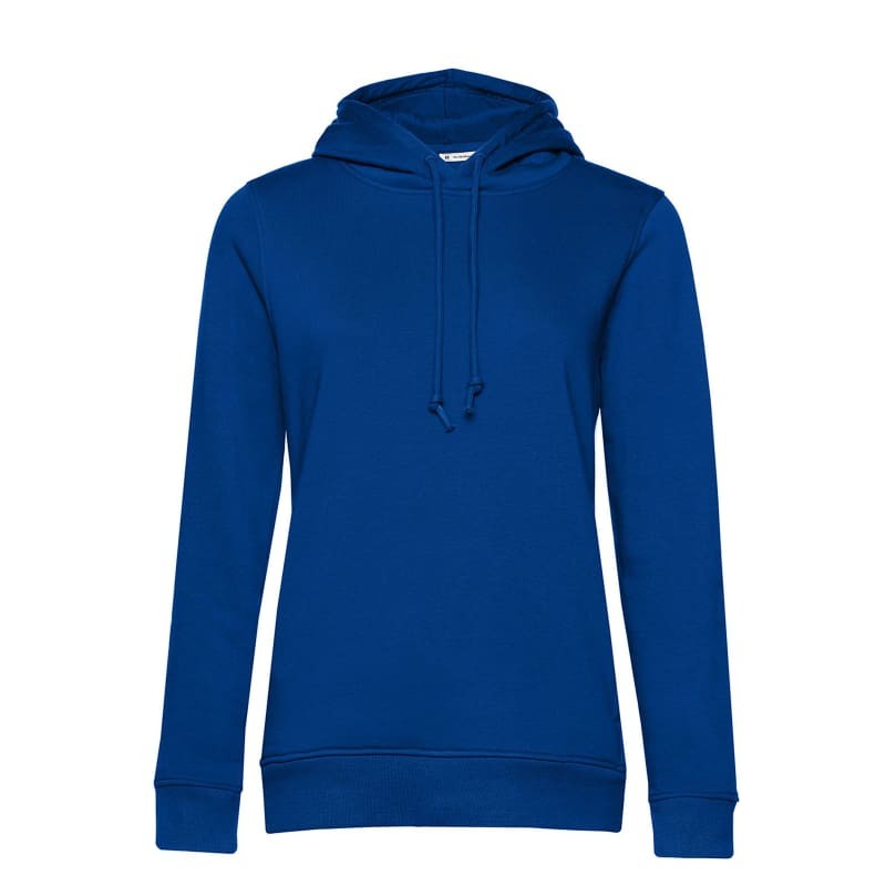 Felpa Da Lavoro Organic Hooded con Cappuccio da Donna B&C Collection - BCWW34B