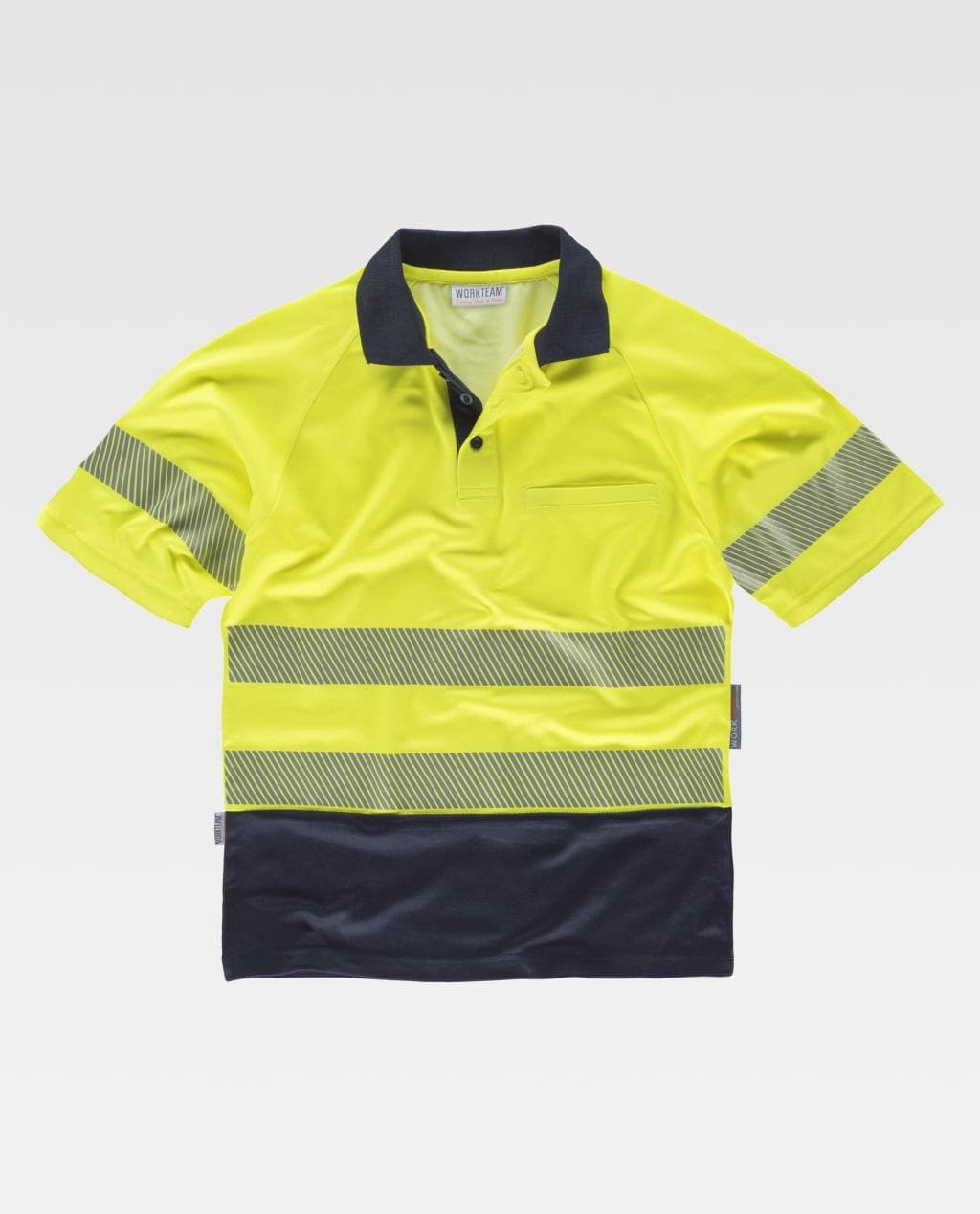 Polo da Lavoro Combinata Alta Visibilit� C3895 - Workteam