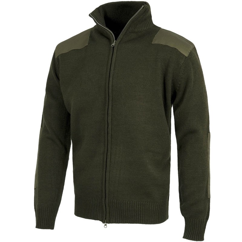 Maglione a collo alto chiusura intera in nylon - Workteam