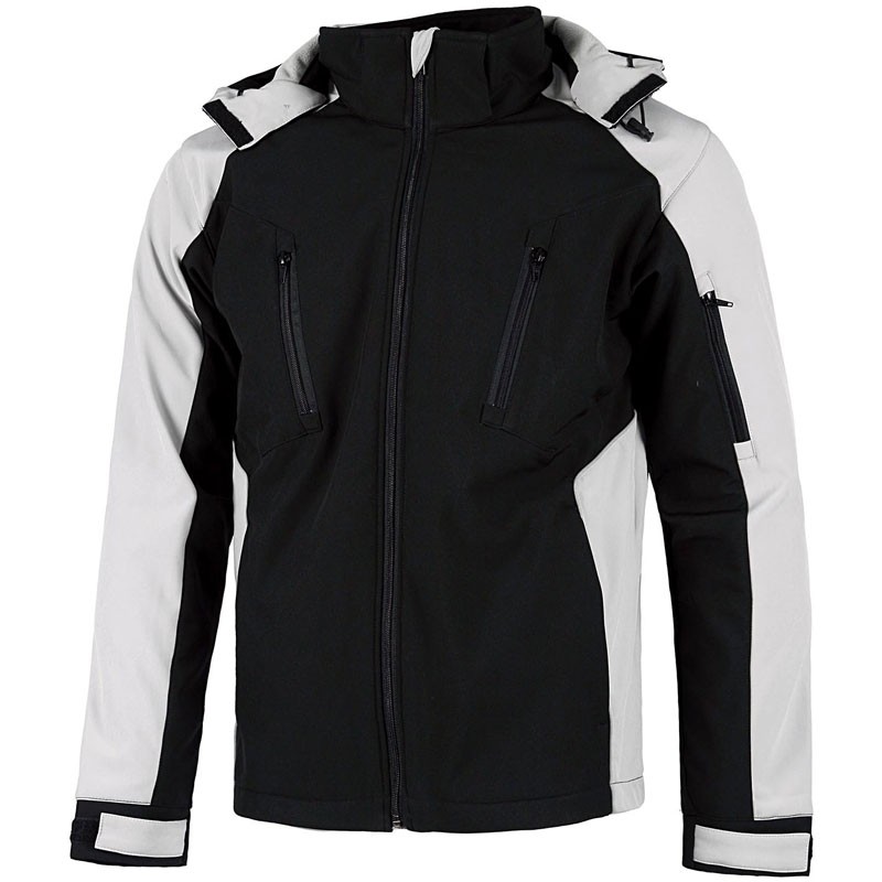 Giacca Workshell antivento con dettagli riflettenti - Workteam